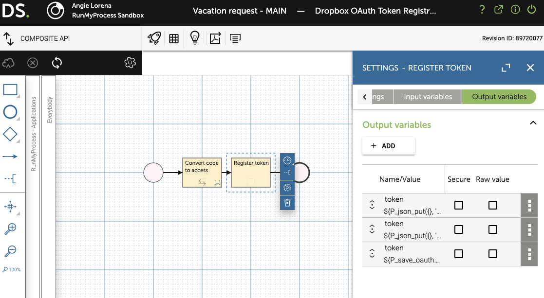 OAuth Token Registration CAPI Design 4