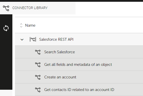 Salesforce connectors